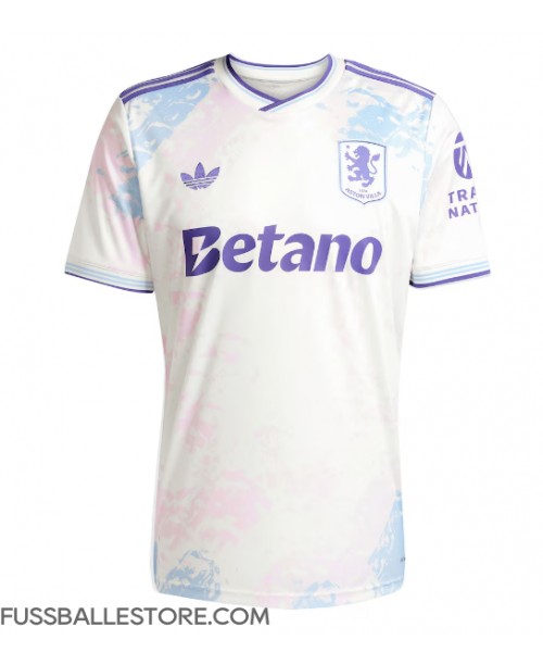 Günstige Aston Villa Ezri Konsa #4 3rd trikot 2025-26 Kurzarm Günstige Aston Villa Ezri Konsa #4 3rd trikot 2025-26 Kurzarm